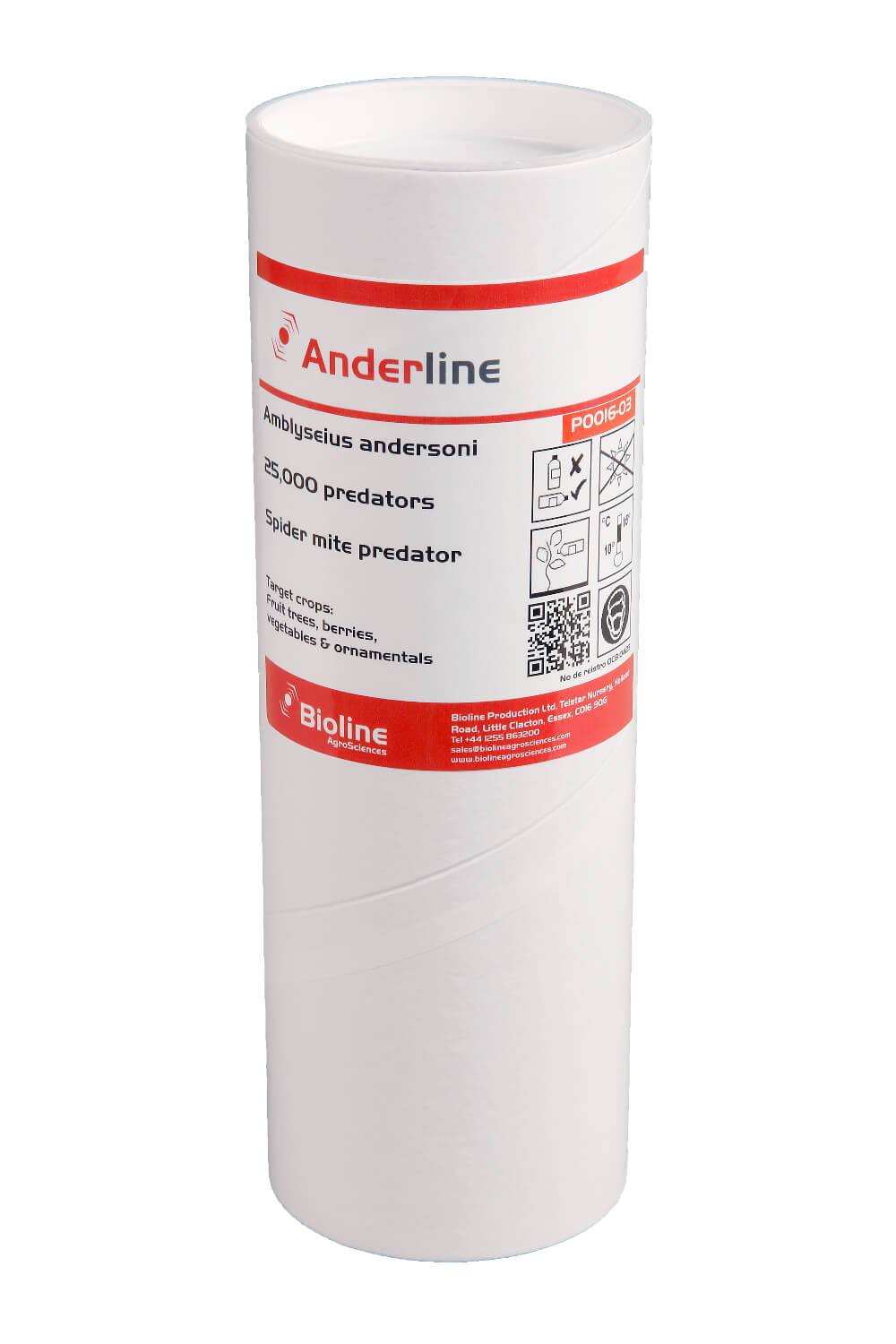 Anderline With Bran-Vermiculite 25000 in 1l Tube