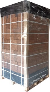 Coco Husk Chips Block Pallet