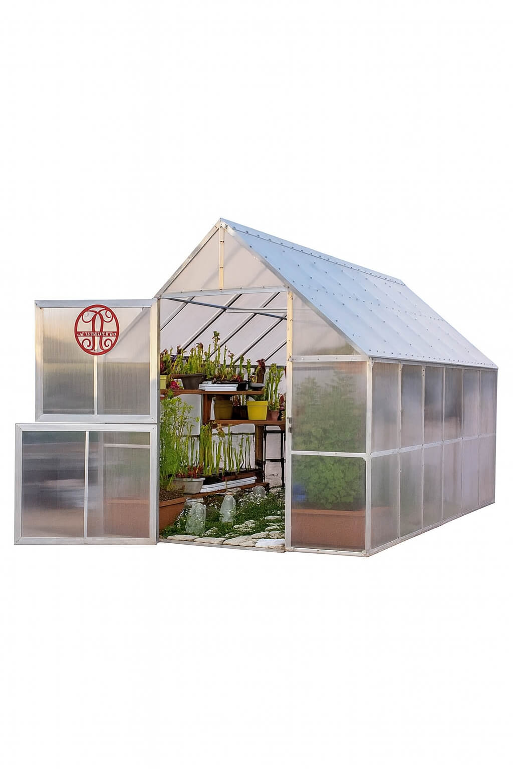 A-Frame Modular Greenhouse - 8' x 16'