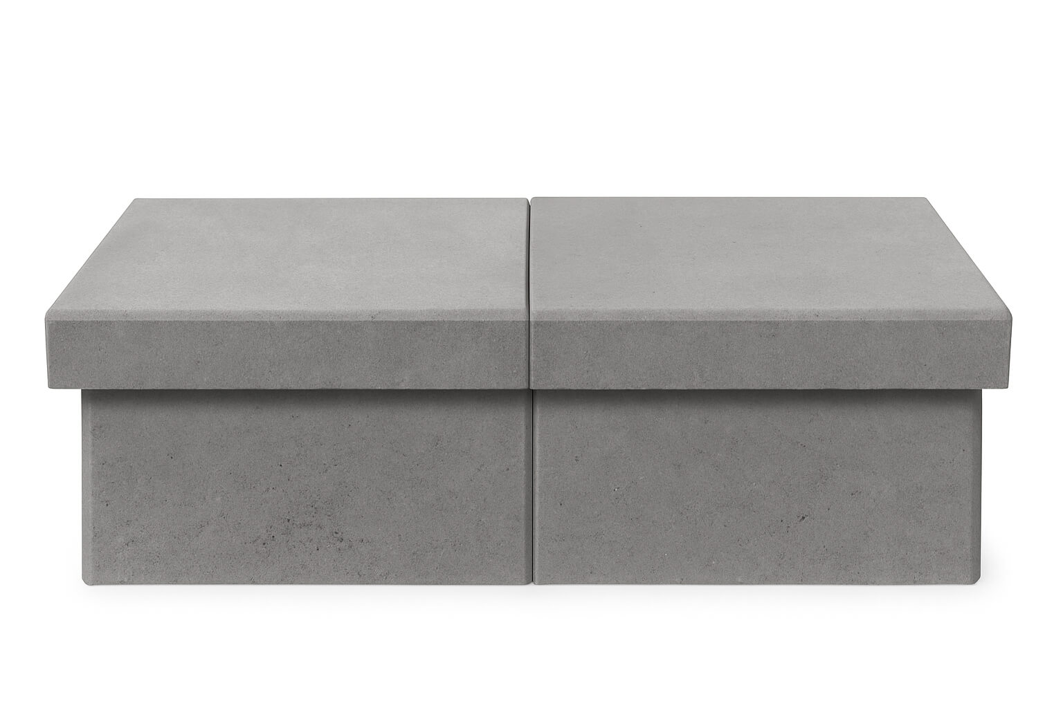 Techo Raffinato Cap Champlain Grey - 14 x 28 x 3 Inch