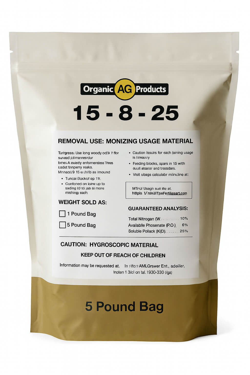15-8-25 Fertilizer - 5lb