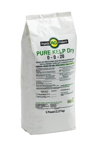 Pure Kelp Dry 0-0-20 - Case (5lb-12 Bags)