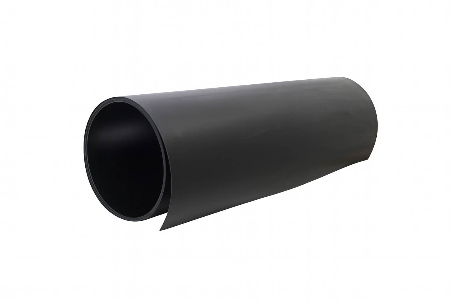 Black Poly Extension 3 Inch Heavy Wall Medium-Duty Round