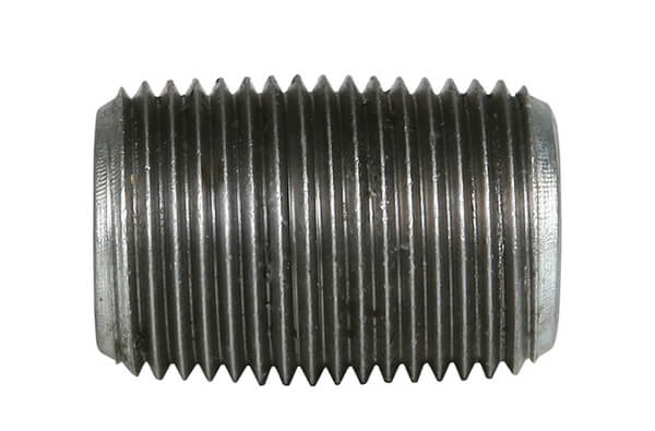 1/8 x CloseMPT Galvanized Steel 40 Inch Pipe Nipple