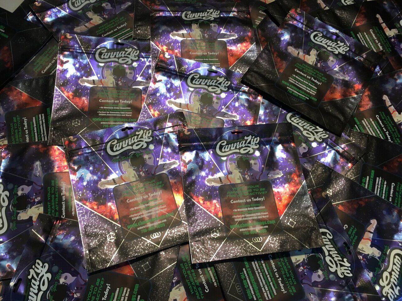Rapid Production No MOQ's Stand Up Pouches