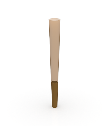 1 1/4 Size Pre-Rolled Cones – Brown