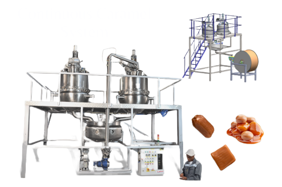Continuous Caramel Station