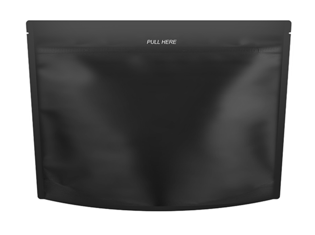Large Matte Black GRIP ‘N PULL™ Child Resistant Exit Bag