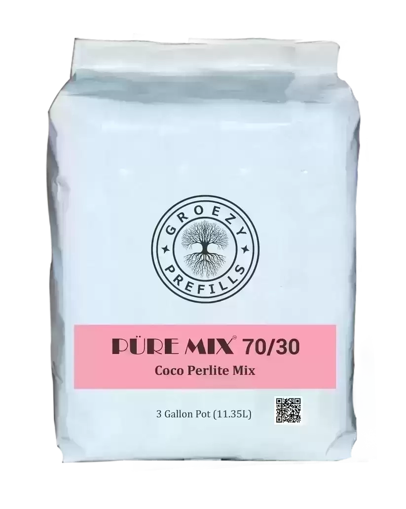 GroEzy™ 3 Gallon Prefilled 70/30 Coco Perlite Grow Bag - The Coco Depot