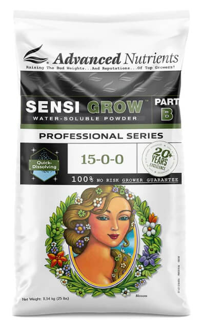 WSP Sensi Grow Pro Series Part B - Advanced Nutrients