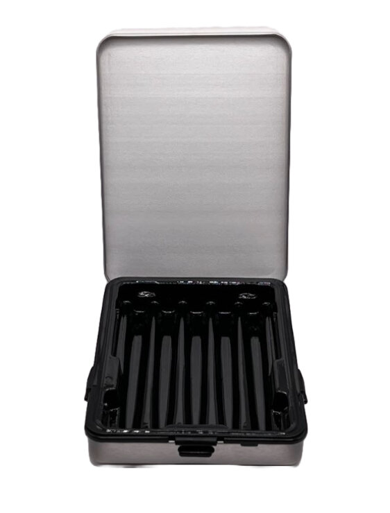 JCP005 5 count PET Pre Roll Tray & PE Lid Liner - Compliant Packaging