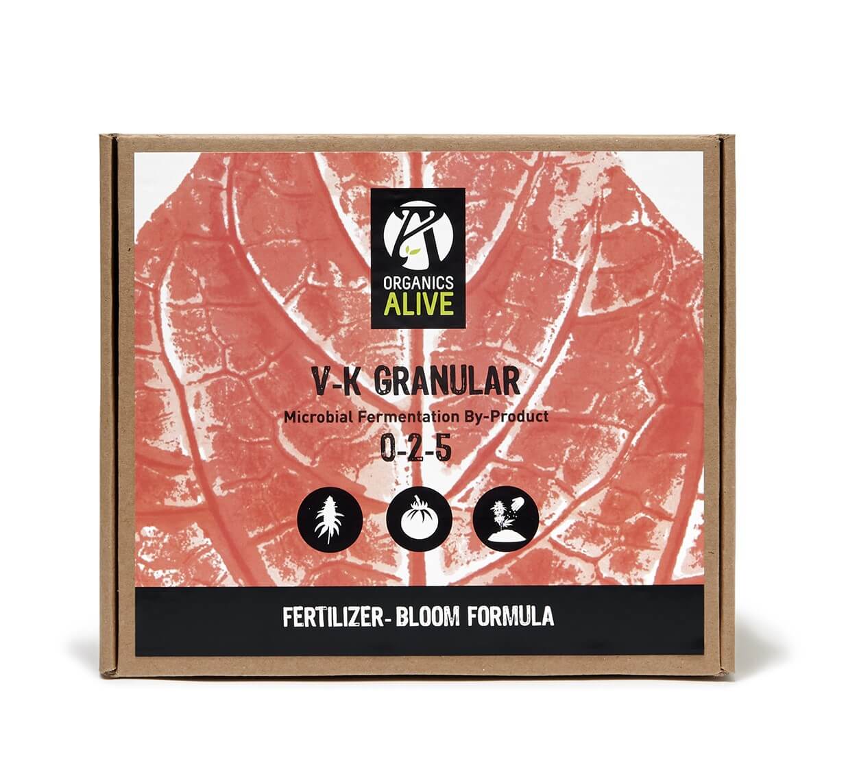 V-K Granular Slow Release 0-2-5 - Organics Alive