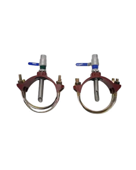 Saddle Kit Complete- 2 Saddles With Fittings, Clamps And Shut Off Valves