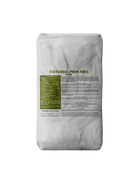 FERTI MAXX Phosphorous Free Blend - 25 lb Bag