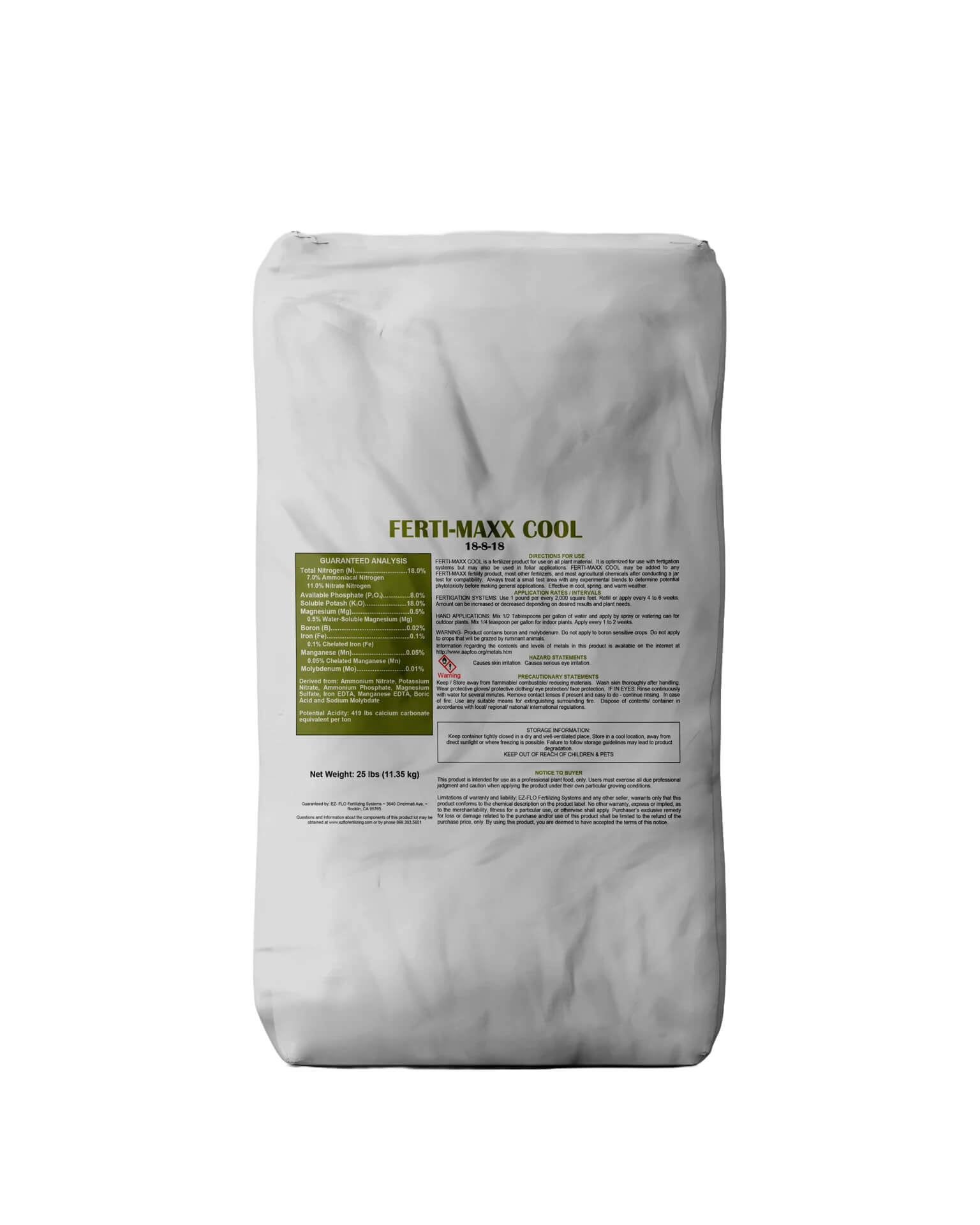 FERTI MAXX Cool Weather Blend - 25 lb bag