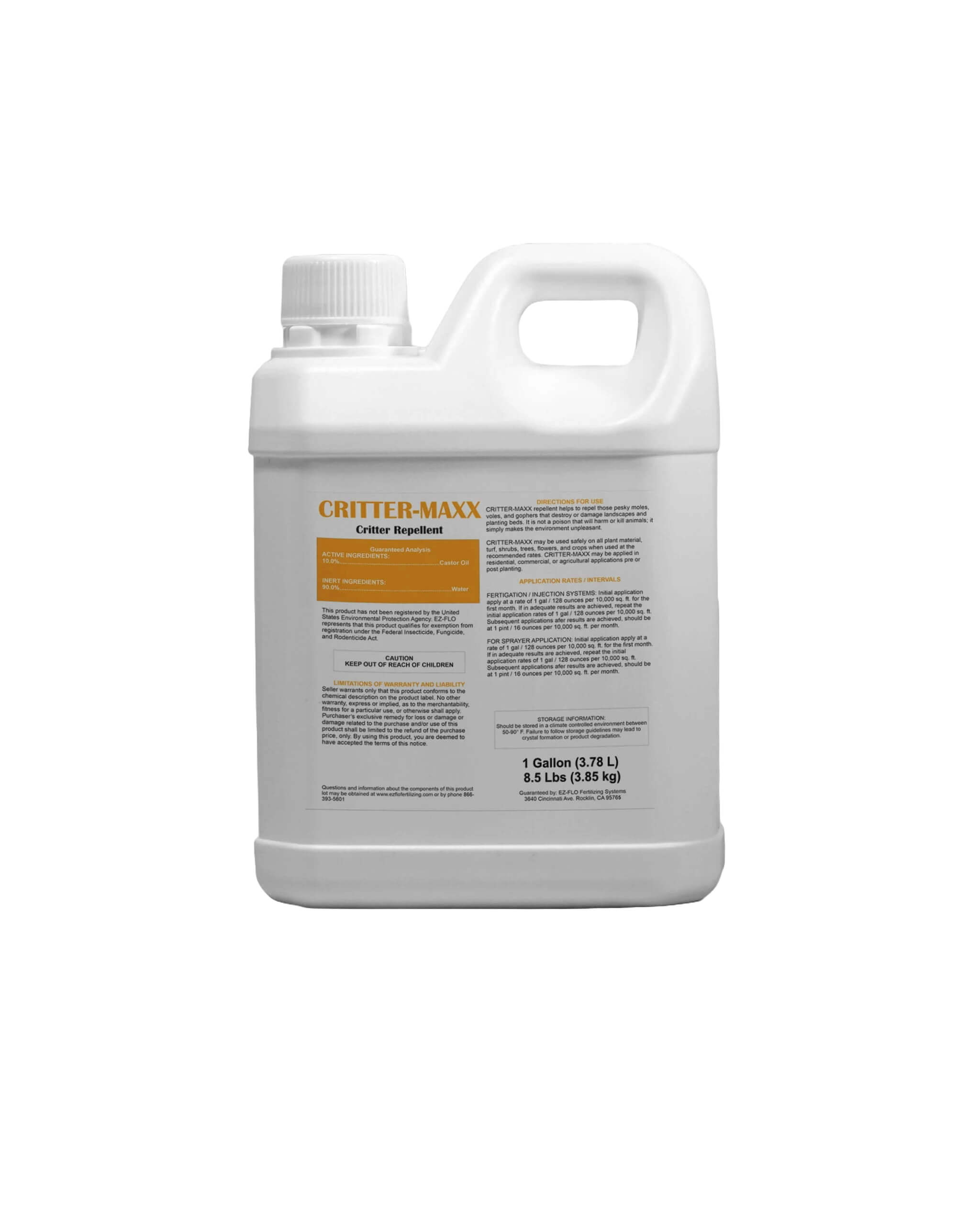 CRITTER MAXX Critter Repellent for Moles Voles, Gophers