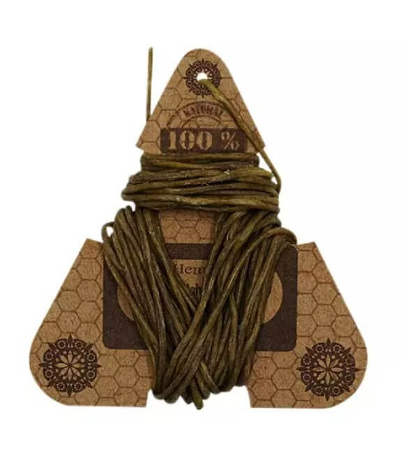Hemp Wick Lighter Case Dispenser - Natural Mystic