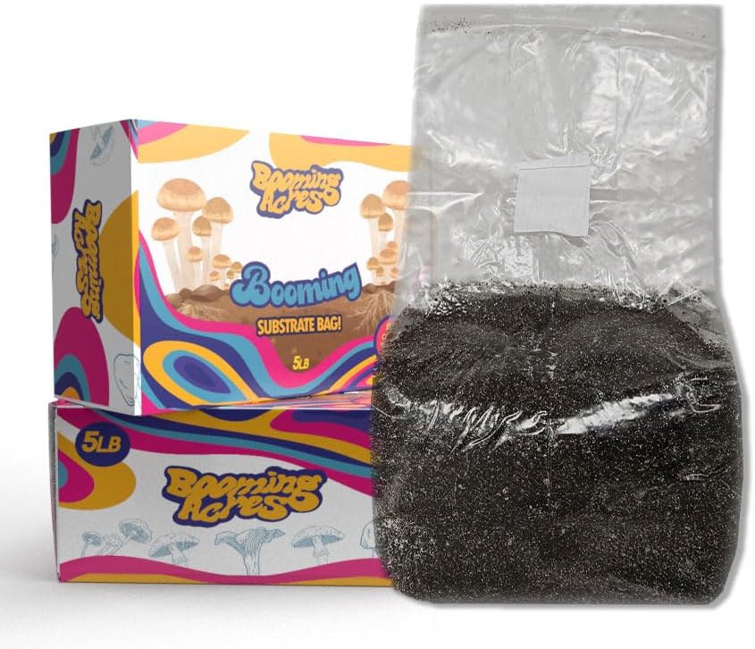 5lb BOOMING Mushroom Substrate - Booming Acres