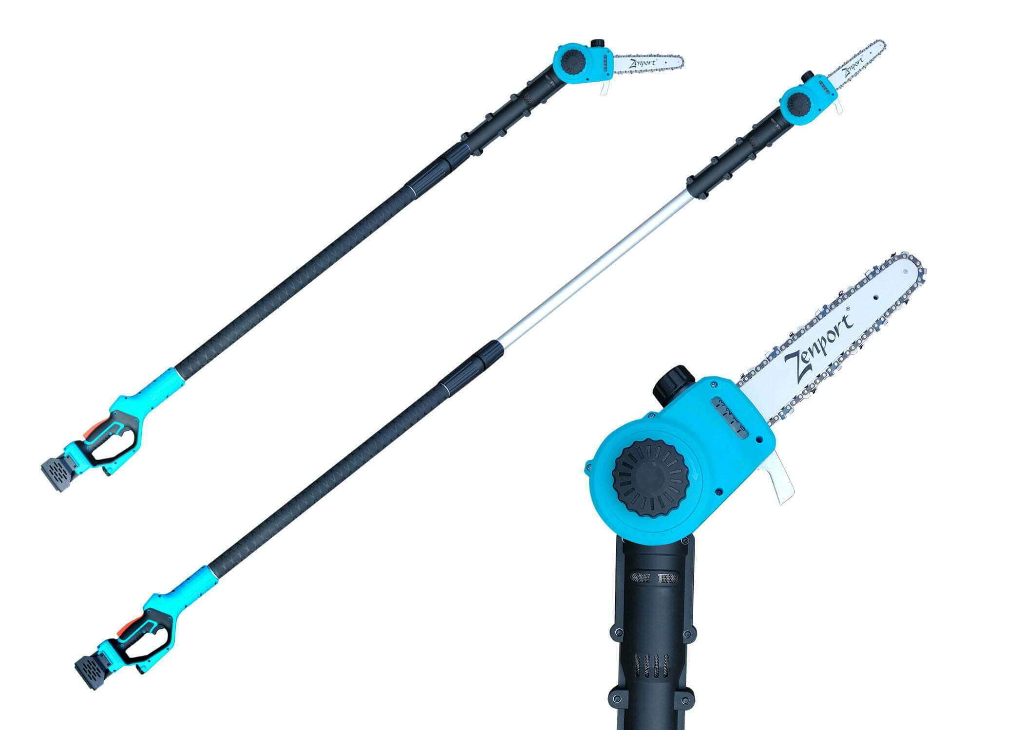 Cordless - Battery Powered Pole Chain Saw 2.5 Meter Length