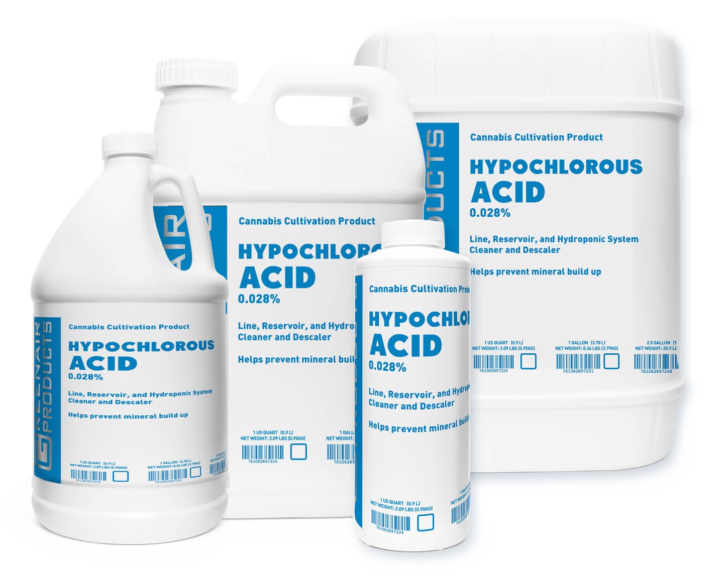Hypochlorous Acid 0.028% - Nutes Nutrients