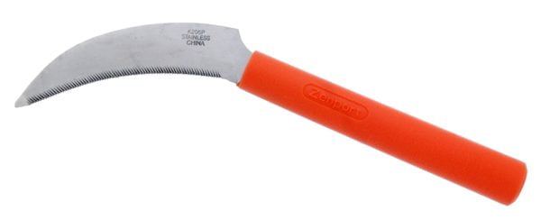 Stainless Steel Sickle - 4.3-Inch Blade