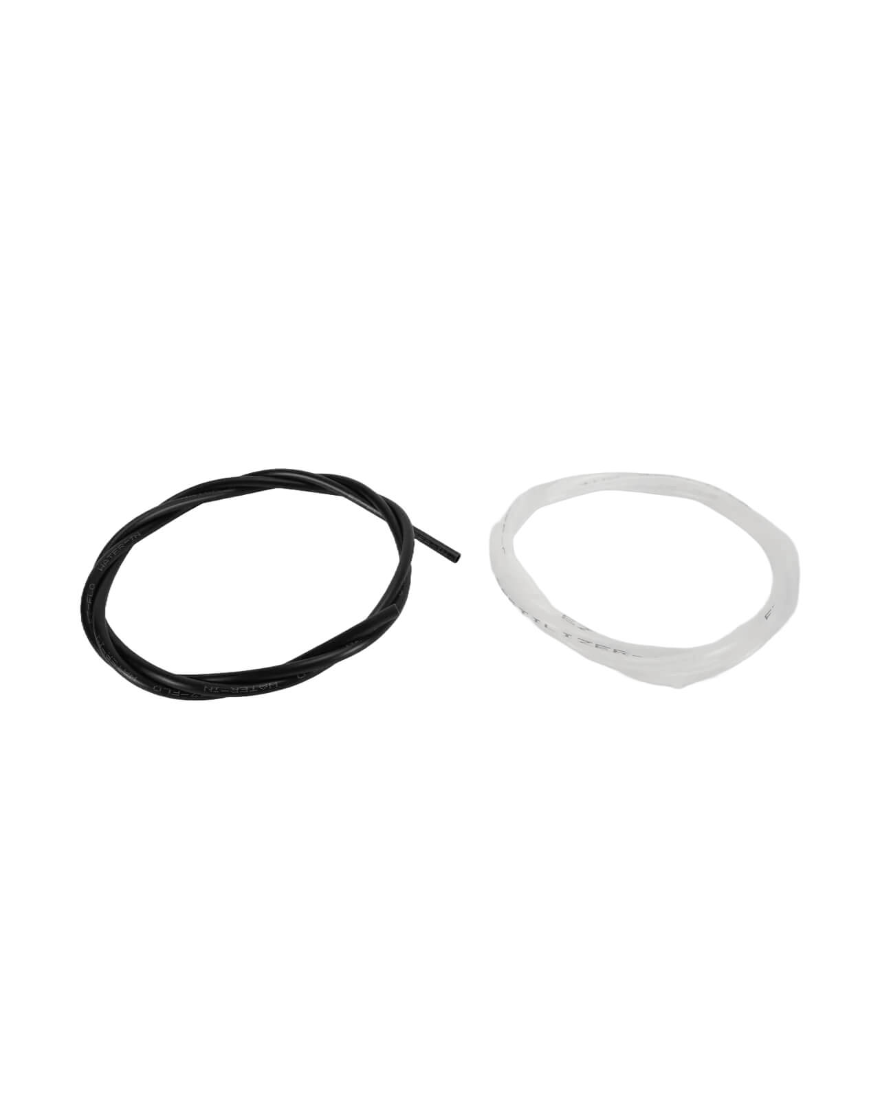 Clear/Black Poly Tubing - 5 ft Roll