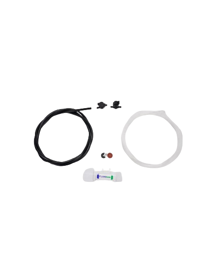 Installation Kit for Hose Bib System - Includes Tubing And Shutoff Valves And Hose Bib Connector