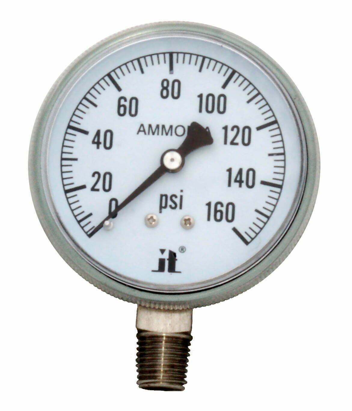 Ammonia Gas Pressure Gauge -160 PSI