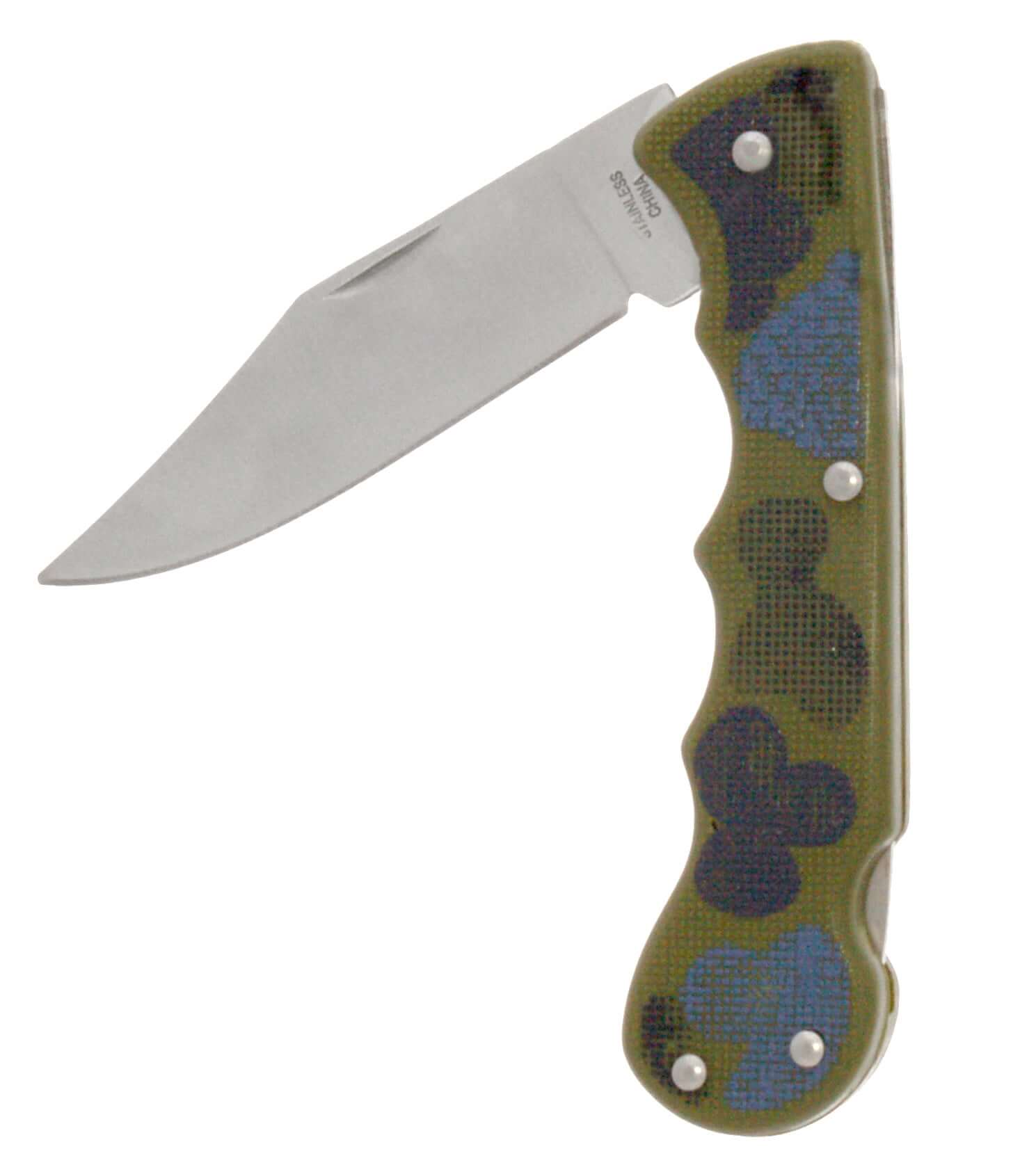Folding Pocket Knife Straight Blade 4-Inch