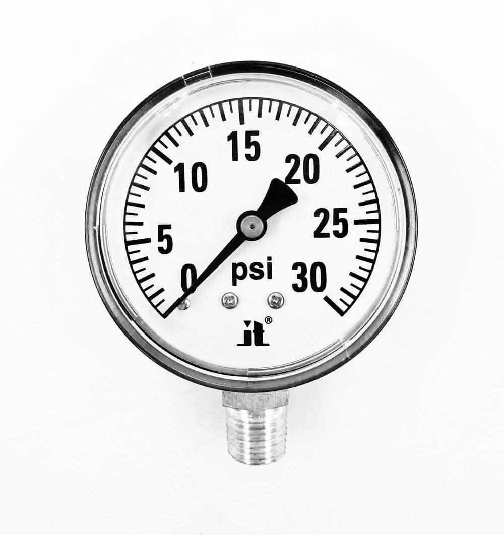 Dry Air Pressure Gauge - 30 PSI