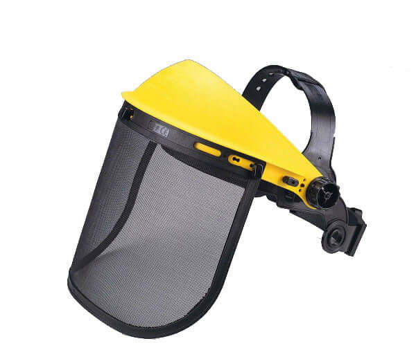 Face Shield with Adjustable Mesh Visor