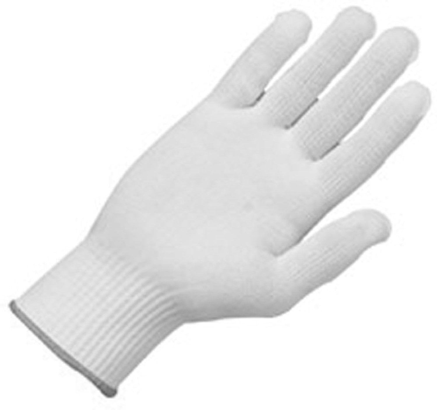 10 Gram Tetoron Poly Fiber Full Finger Glove Liners - 12-Pair