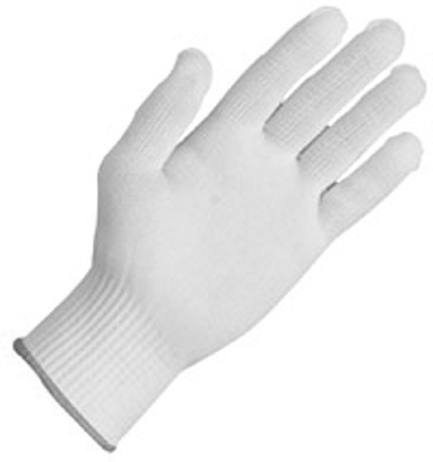 7 Gram Nylon Full Finger Glove Liners - 12-Pair