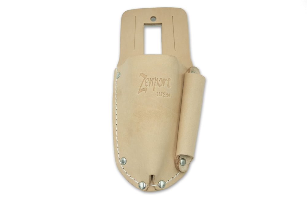 Leather Pruner Sheath w-Sharpener Pocket