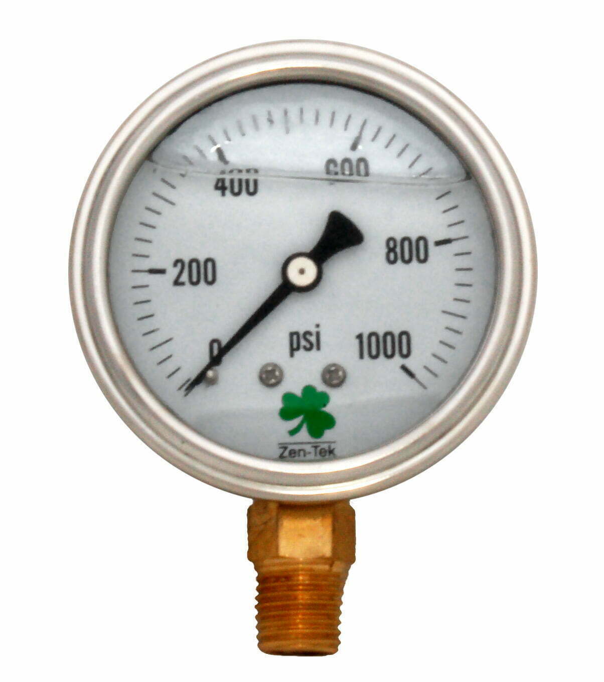 Glycerin Liquid Filled Pressure Gauge - 1000 PSI