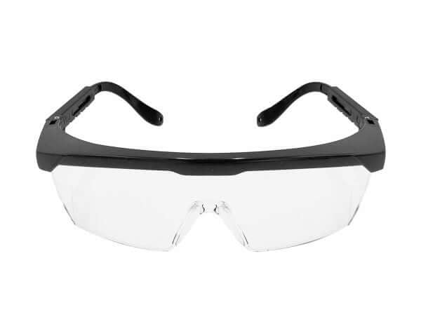 Wrap-Around Safety Glasses UV-Coating and Adjustable Temples