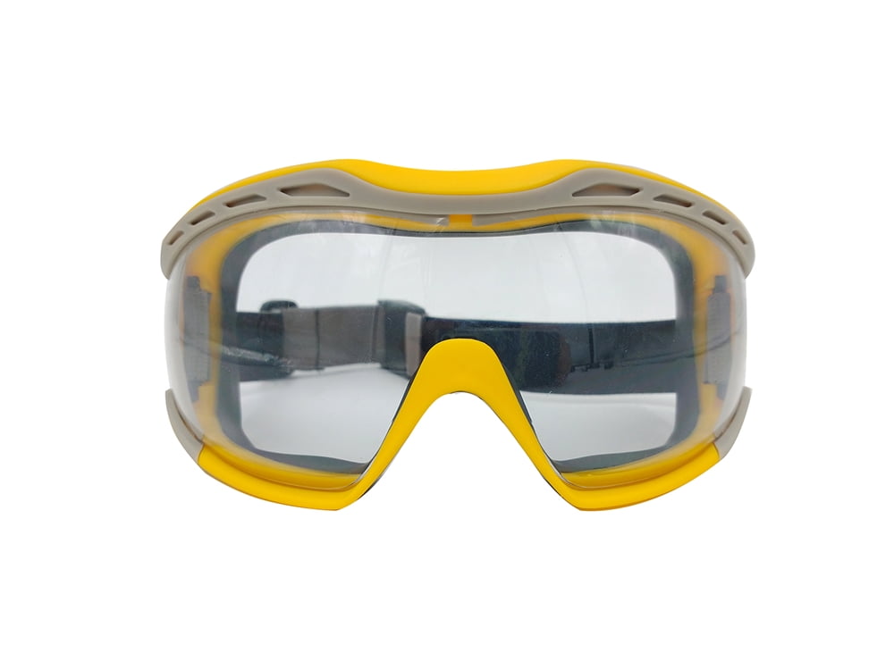Safety Goggles Clear Lens Flex Seal Yellow