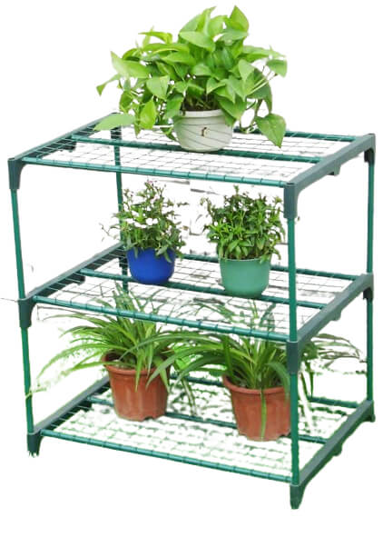 3-Tier Greenhouse Plant Growing Rack