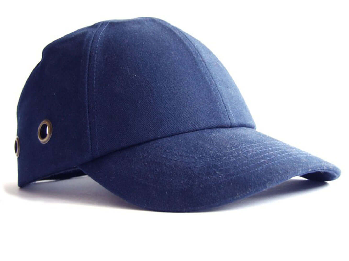 Protective Head Wear Baseball Style Vented Bump Cap Blue