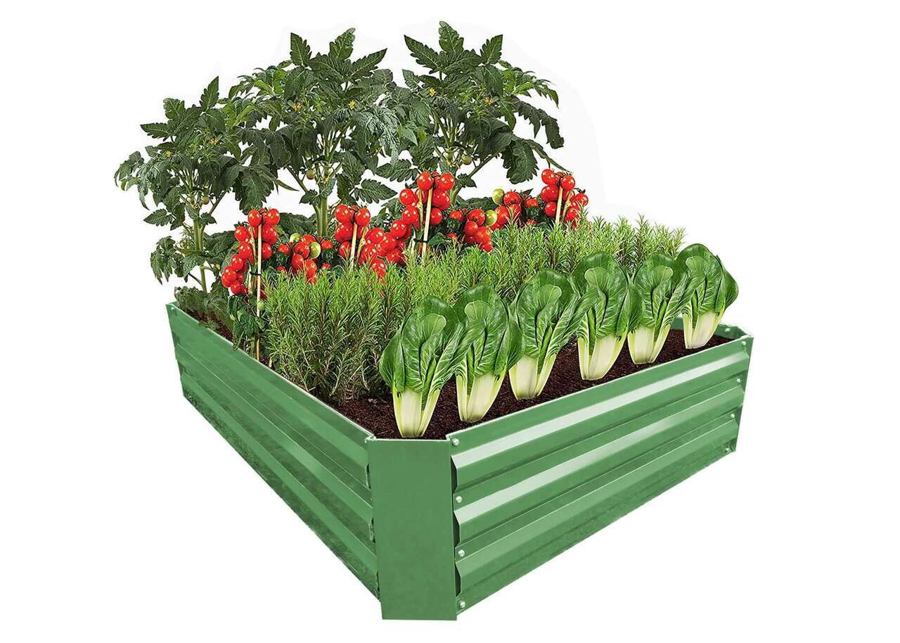 Raised Garden Bed Kit Green