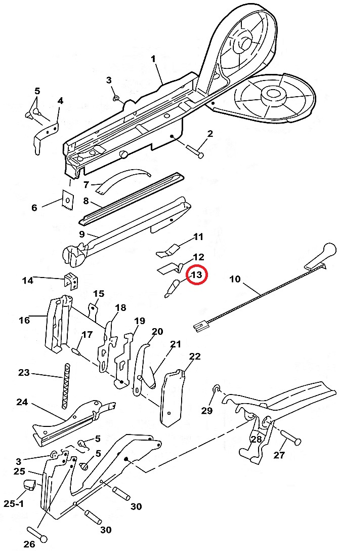 Replacement Tension Spring For Tape Tool