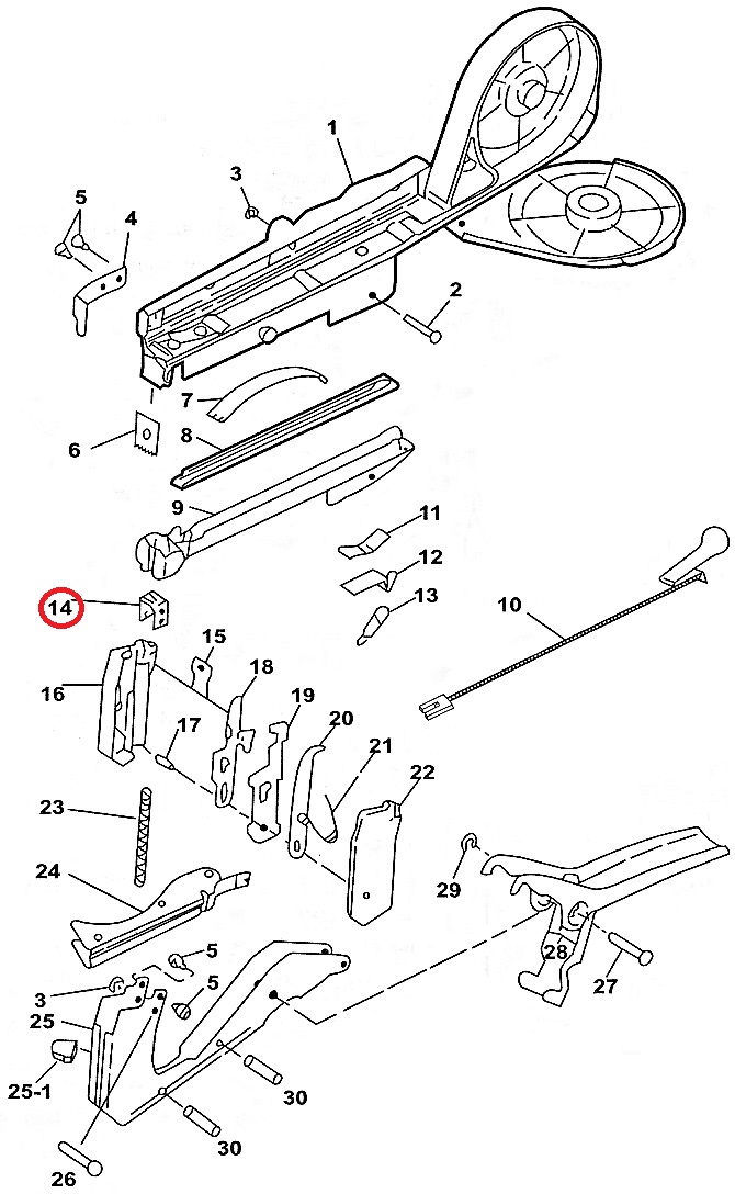Clincher For Tape Tool
