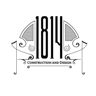 1814 Construction and Design logo