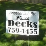 1st Class Decks & Construction logo