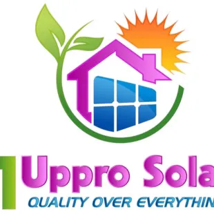 1Uppro Solar & electric logo