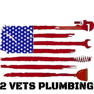 2 Vets Plumbing logo