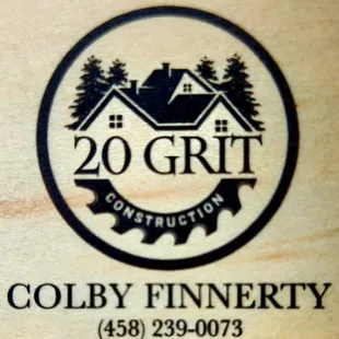 20 Grit Construction logo