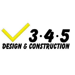 345 Design and Construction logo
