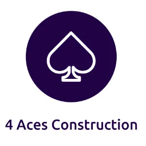 4 Aces Construction logo