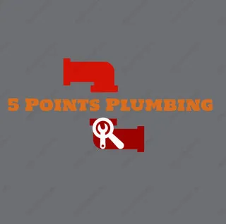 5 Points Plumbing logo